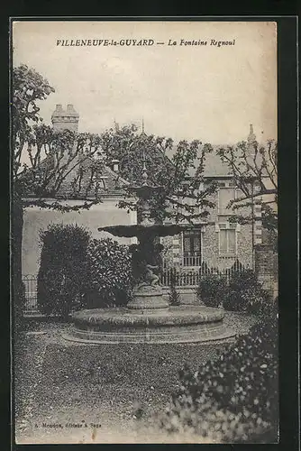 AK Villeneuve-la-Guyard, La Fontaine Regnoul