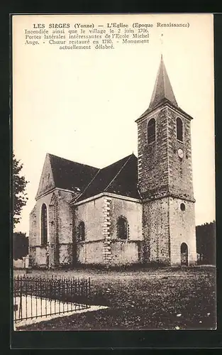 AK Les Siéges, L`Eglise