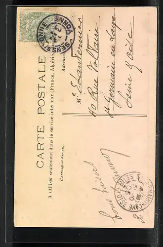 AK Maillot, Le Canal de fuite de l`usine hydraulique