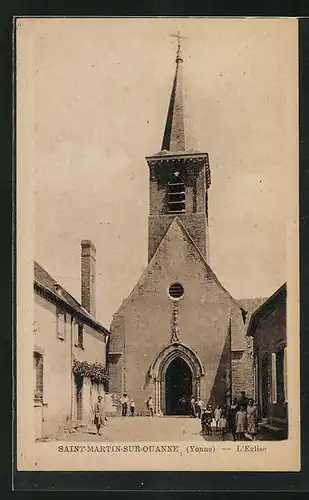 AK Saint-Martin-sur-Ouanne, L`Eglise