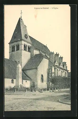 AK Ligny-le-Châtel, L`Eglise