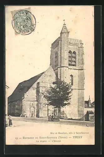 AK Thury, La Place L`Église