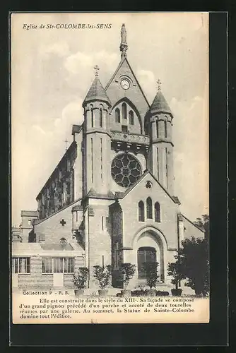 AK Ste-Colombe-les-Sens, L`Église