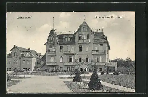 AK Berlin-Zehlendorf, Sanatorium Dr. Hauffe