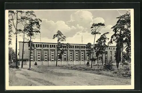 AK Berlin-Charlottenburg, Deutsche Turnschule, Graditzer Allee