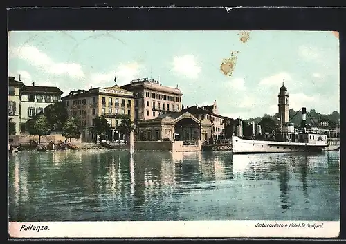 AK Pallanza, Imbarcadero e Hotel St. Gothard