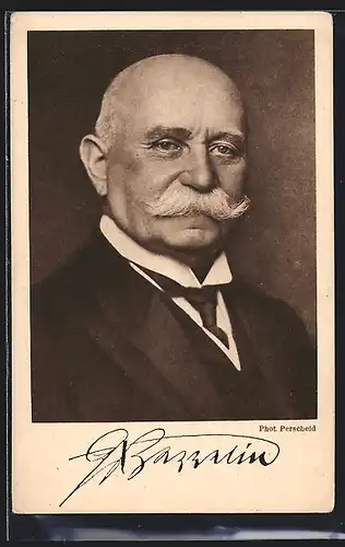 AK Portrait des Graf v. Zeppelin