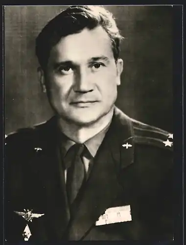 AK Oberstleutnant Anatoli Filiptschenko, Kommandant des sowjetischen Raumschiffes Sojus 7