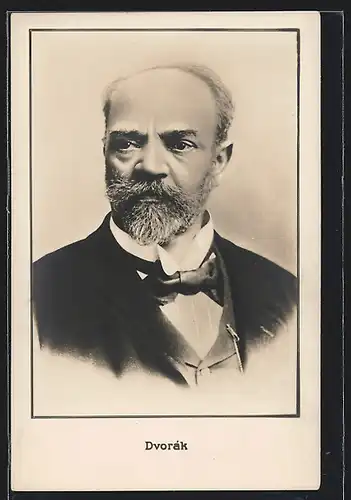 AK Dvorak, Portrait des Komponisten