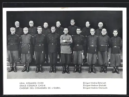 AK Ural Kosaken Chor, Dirigent Andrej Scholuch