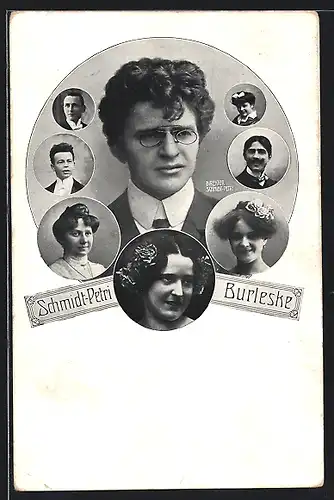 AK Schmidt-Petri, Direktor der Burleske Tänzerinnen