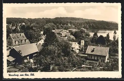 AK Wessling am See /Obb., Ortsansicht bei Tag