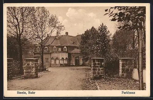 AK Steele /Ruhr, Blick auf das Parkhaus