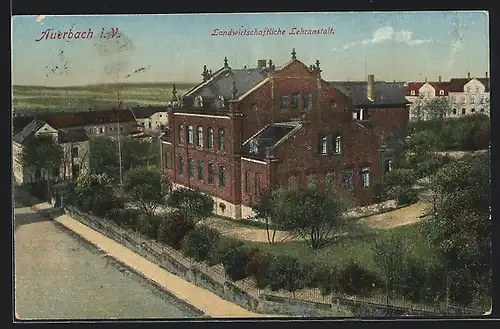 AK Auerbach i. V., Landwirtschaftliche Lehreranstalt