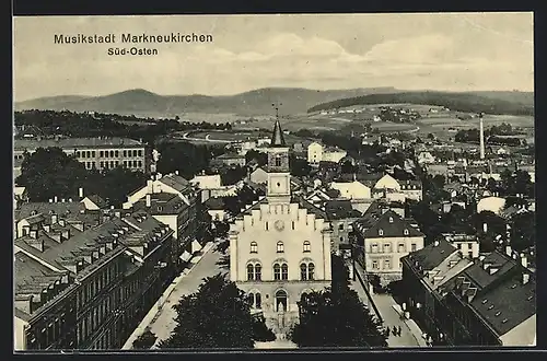 AK Markneukirchen, Ortsansicht