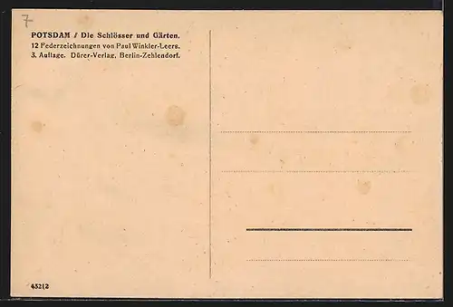 AK Potsdam, Marmor-Palais