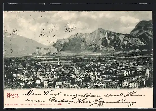 AK Ragaz, Ortsansicht bei Tag