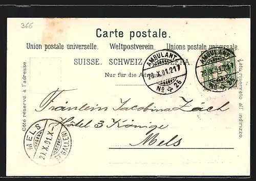 AK Ragaz, Ortsansicht bei Tag