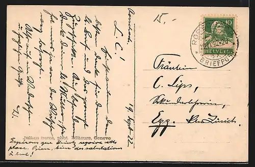 AK Genève, Cathédrale de St. Pierre