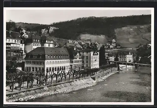 AK Baden, An der Badanstalt Freihof