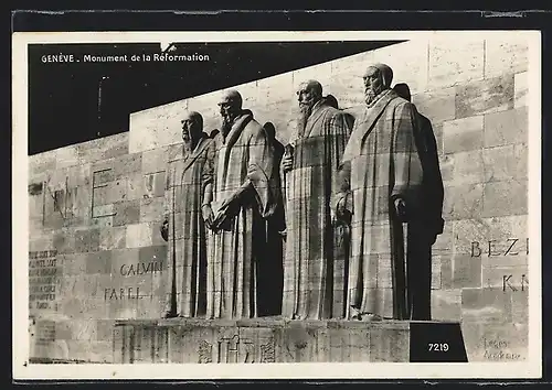 AK Genève, Monument de la Reformation