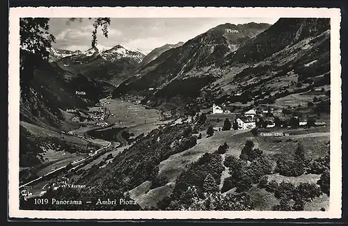 AK Ambri Piotta, Panorama mit Catto und Piora