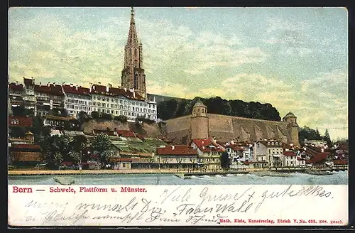 AK Bern, Schwele, Plattform u. Münster