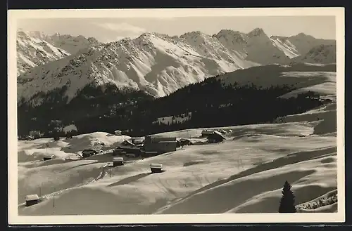 AK Arosa, Blick auf das Sporthotel Hof Maran