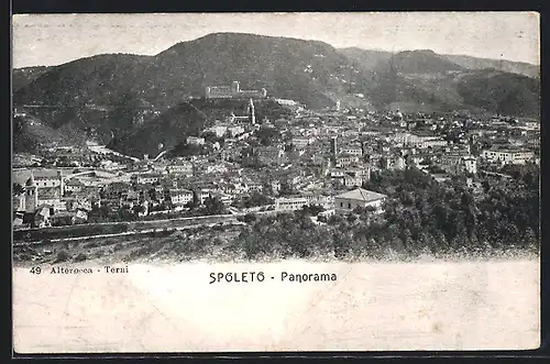 AK Spoleto, Panorama bei Tag