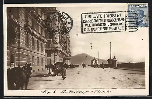 AK Napoli, Via Partenope e Vesuvio