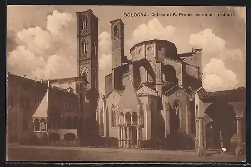 AK Bologna, Chiesa di S. Francesco dopo i restauri