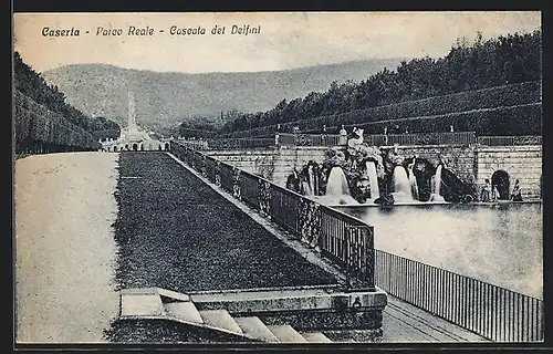 AK Caserta, Parco Reale, Cascata dei Delfini