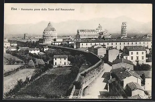AK Pisa, Panorama preso dalla torre dell'amanzatore