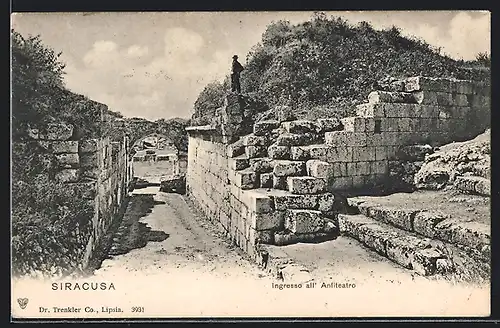 AK Siracusa, Ingresso all` Anfiteatro