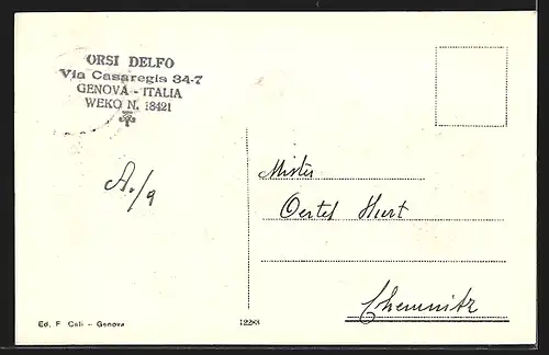 AK Genova, Piazza Acquaverde