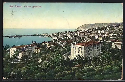 AK San Remo, Veduta generale