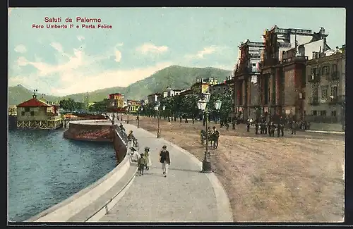 AK Palermo, Foro Umberto 1o e Porta Felice