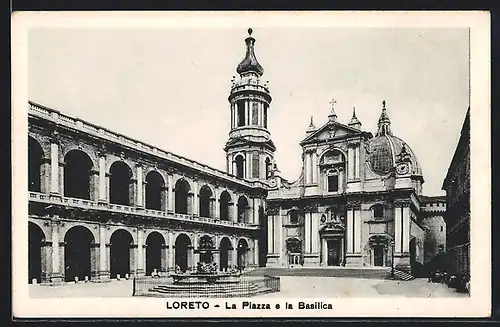 AK Loreto, La Piazza e la Basilica