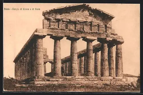 AK Pesto, Tempio di Cerere o di Vesta