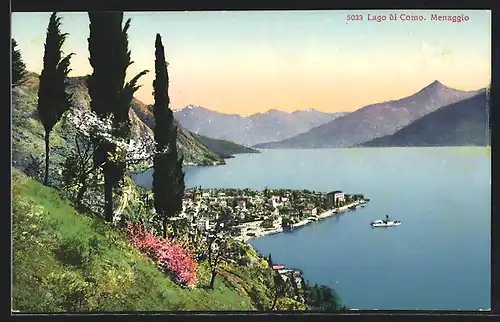 AK Menaggio /Lago di Como, Panorama