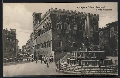 AK Perugia, Palazzo Comunale e Fonte Maggiore