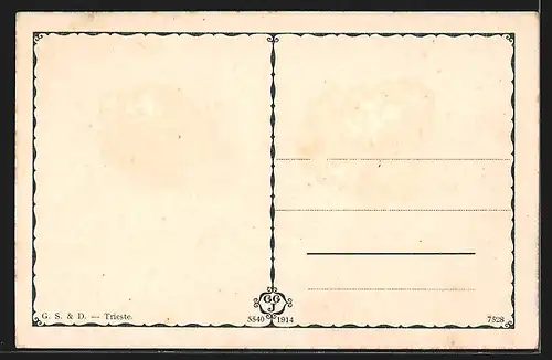 AK Trieste, Barcola, Gesamtansicht