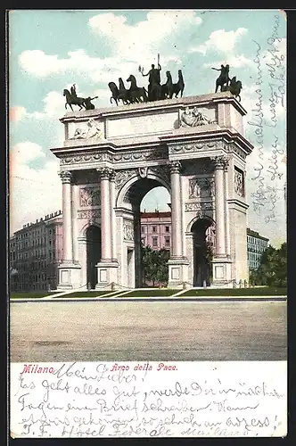 AK Milano, Arco della Pace