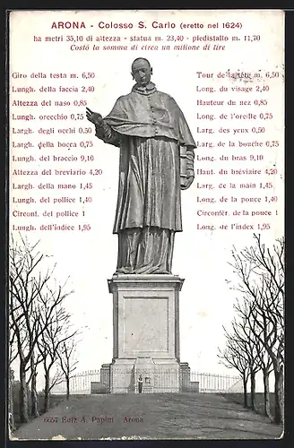 AK Arona, Colosso S. Carlo