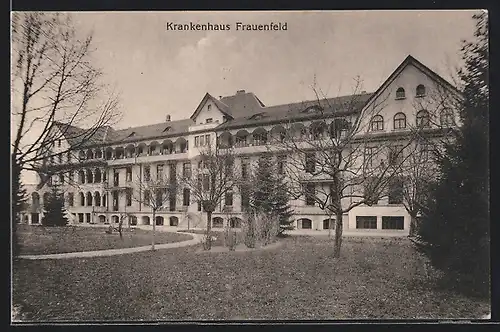 AK Frauenfeld, Krankenhaus mit Parkanlage