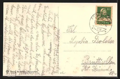 AK Frauenfeld, Krankenhaus mit Parkanlage