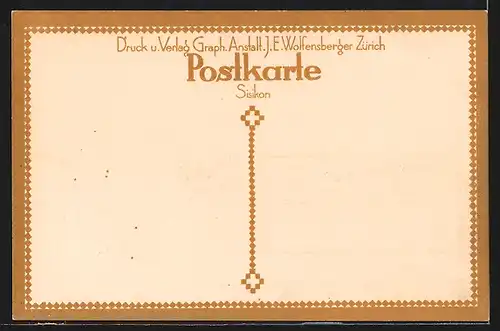 AK Sisikon, Partie an der Kirche