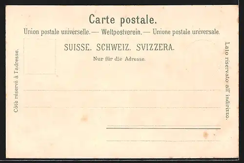 Lithographie Basel, Hie Basel, hie Schweizerboden, Basels Eintritt in den Schweizerbund 1501, Denkmal, Festzug, 1901