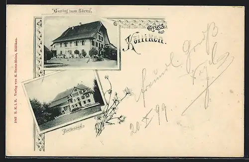 AK Kölliken, Gasthof zum Bären, Breitenegg