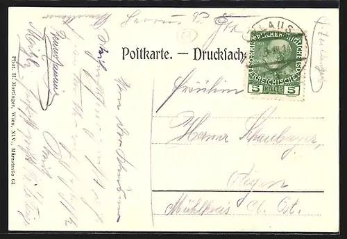 AK Klaus an der Pyhrnbahn, Gasthof Zur Maut J. K. Gruber